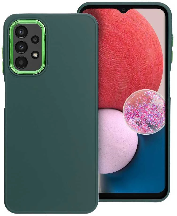 Oem FRAME dėklas skirtas Samsung Galaxy A13 4G žalios spalvos