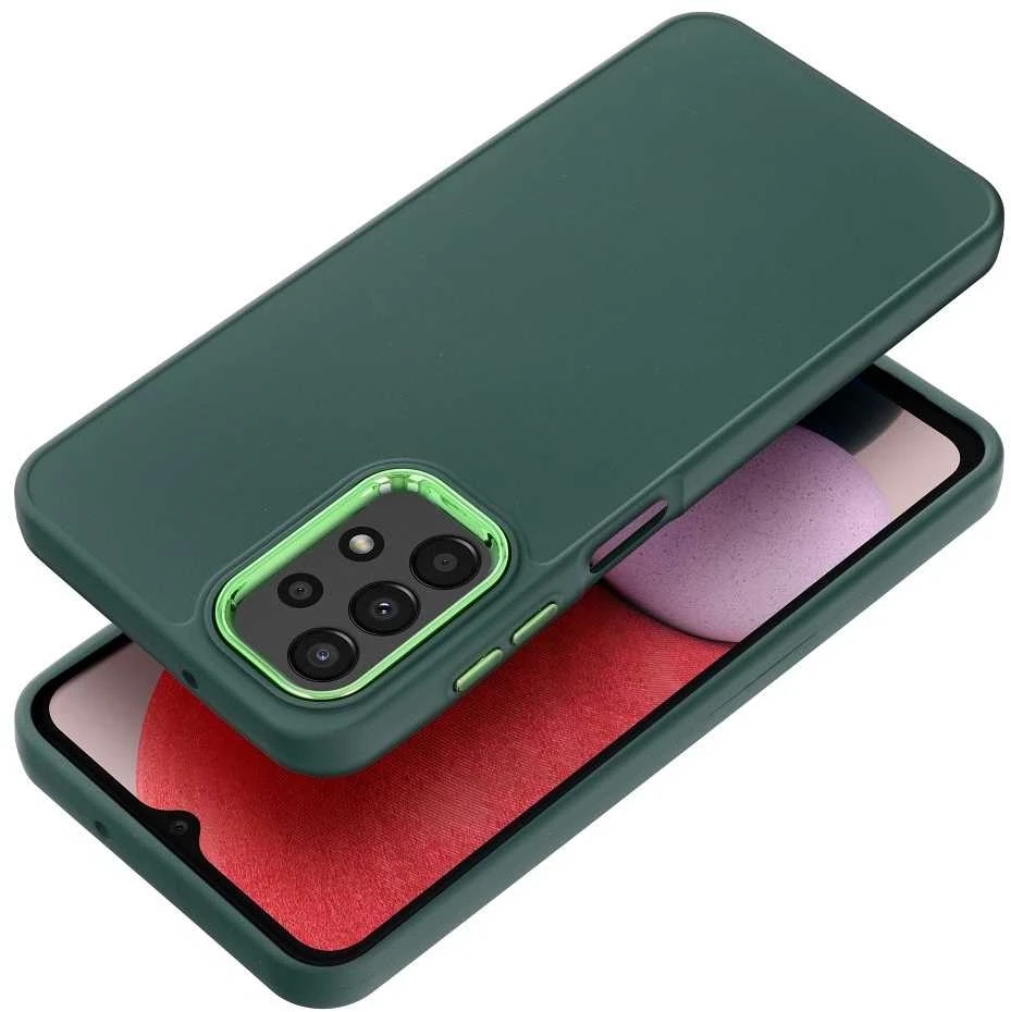 Oem FRAME dėklas skirtas Samsung Galaxy A13 4G žalios spalvos