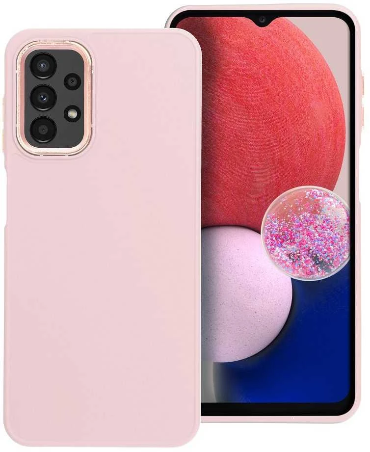 Oem FRAME dėklas skirtas Samsung Galaxy A13 5G / A04S powder rožinės spalvos