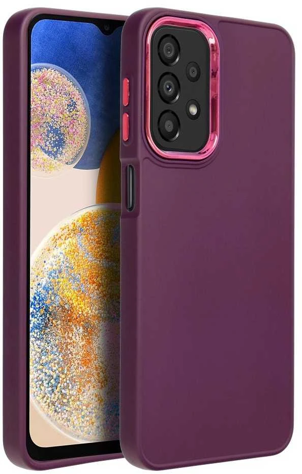 Oem FRAME Dėklas skirtas Samsung Galaxy A23 5G violetinės spalvosinės spalvos