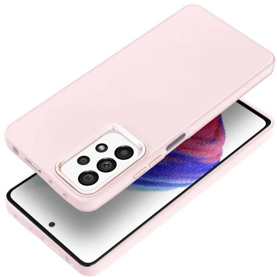 Oem FRAME dėklas skirtas Samsung Galaxy A33 5G powder rožinės spalvos