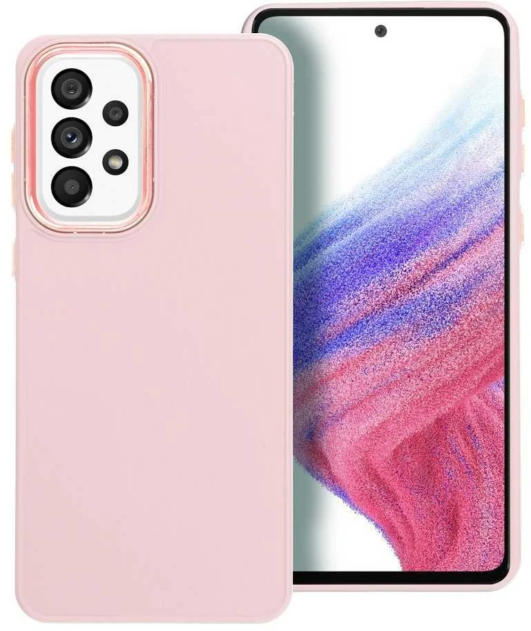Oem FRAME dėklas skirtas Samsung Galaxy A33 5G powder rožinės spalvos