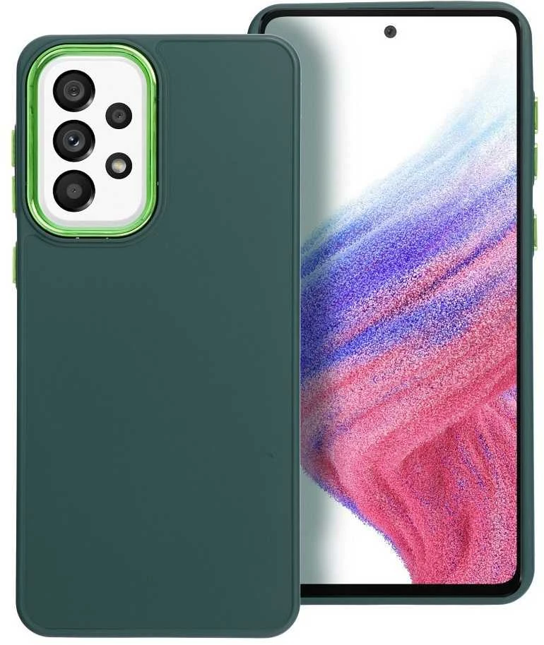 Oem FRAME dėklas skirtas Samsung Galaxy A33 5G žalios spalvos