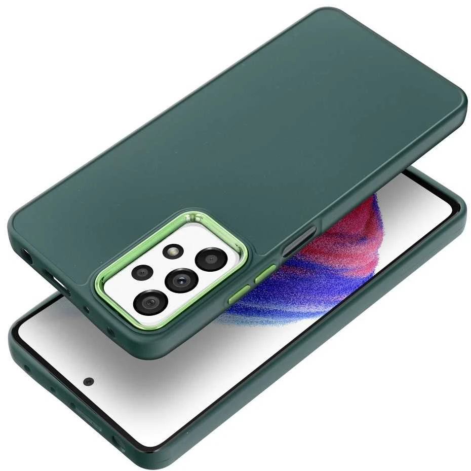 Oem FRAME dėklas skirtas Samsung Galaxy A33 5G žalios spalvos