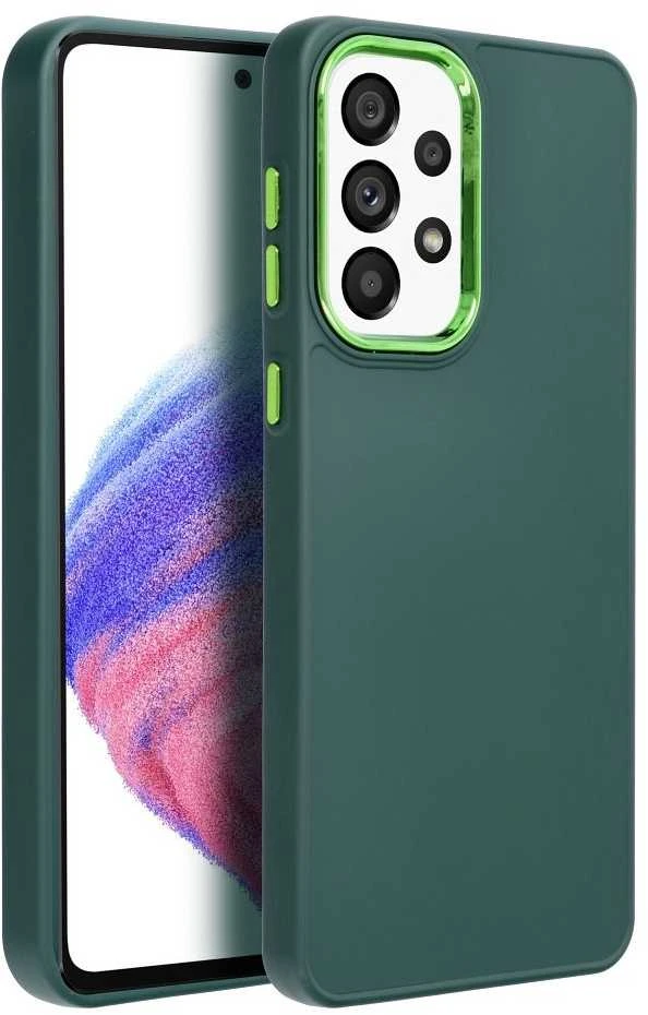 Oem FRAME dėklas skirtas Samsung Galaxy A33 5G žalios spalvos
