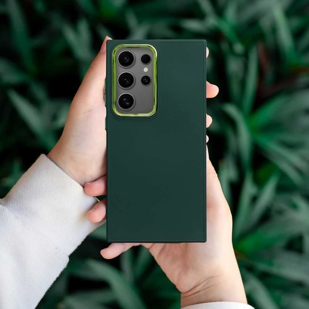 Oem FRAME dėklas skirtas Samsung Galaxy A33 5G žalios spalvos