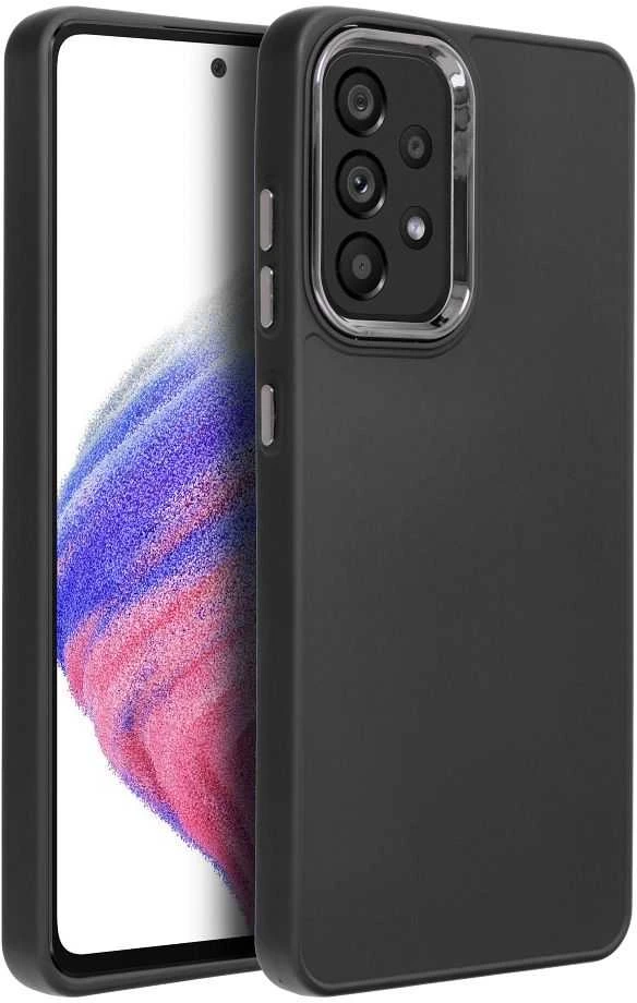 Oem FRAME dėklas skirtas Samsung Galaxy A52 5G / A52 LTE ( 4G ) / A52s 5G juodos spalvos