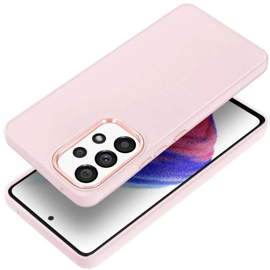 Oem FRAME dėklas skirtas Samsung Galaxy A53 5G powder rožinės spalvos