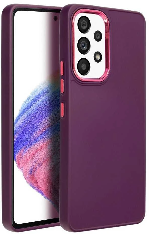 Oem FRAME dėklas skirtas Samsung Galaxy A53 5G violetinės spalvos