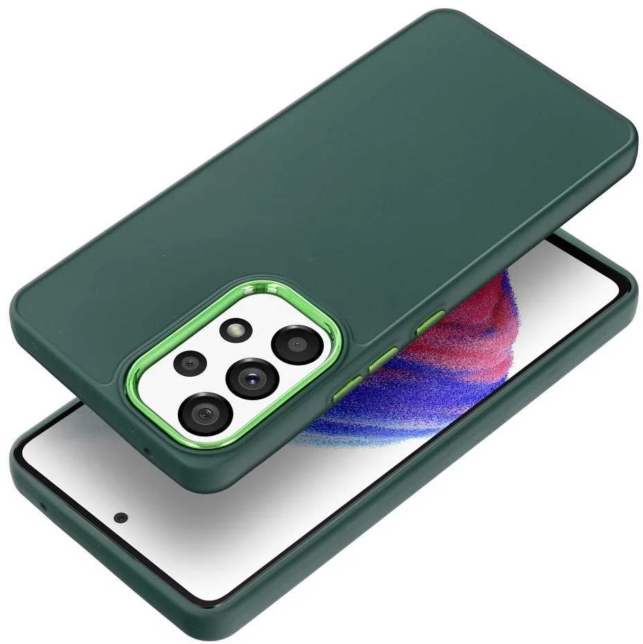 Oem FRAME dėklas skirtas Samsung Galaxy A53 5G žalios spalvos