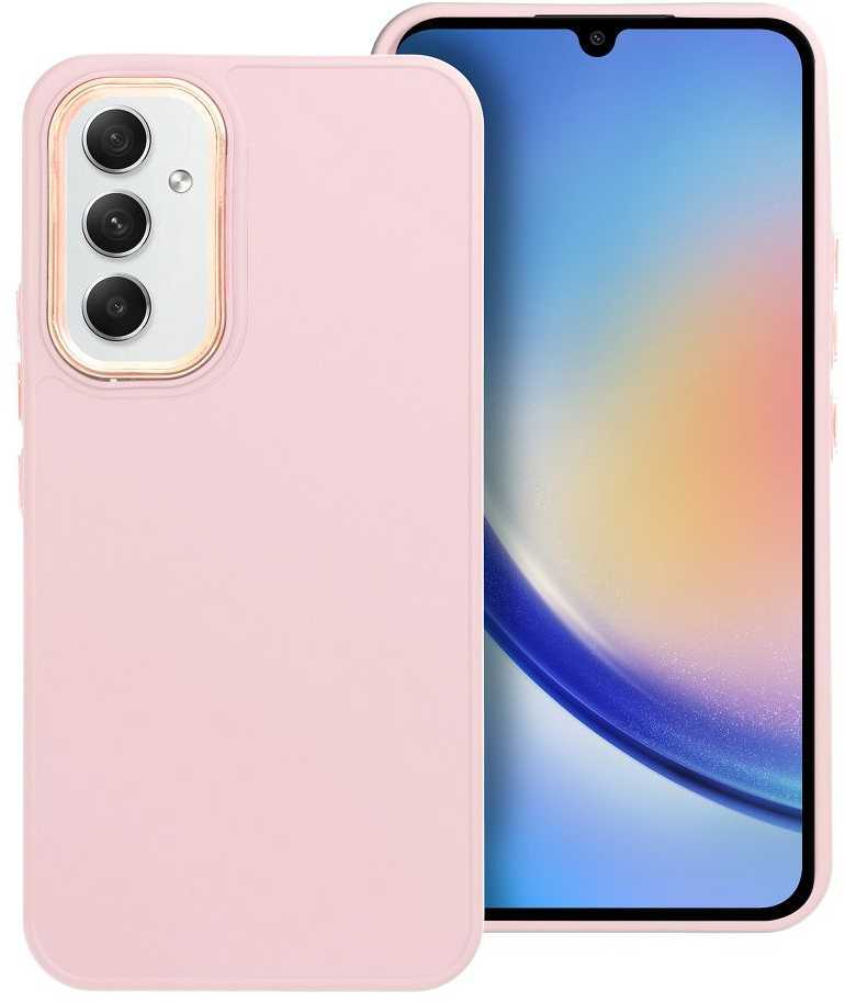 Oem FRAME dėklas skirtas Samsung Galaxy A54 5G powder rožinės spalvos
