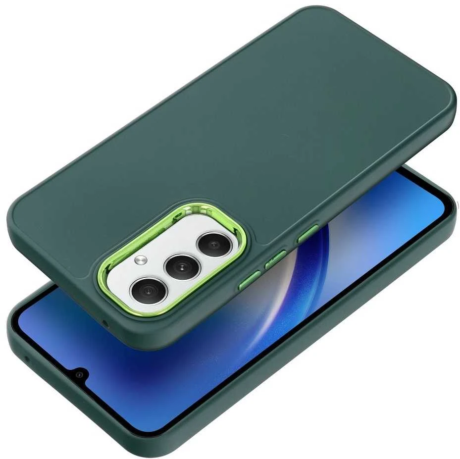 Oem FRAME dėklas skirtas Samsung Galaxy A54 5G žalios spalvos