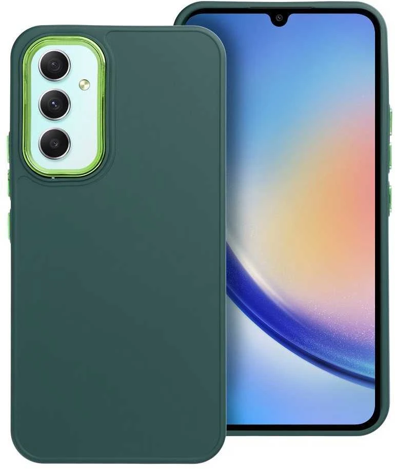 Oem FRAME dėklas skirtas Samsung Galaxy A54 5G žalios spalvos