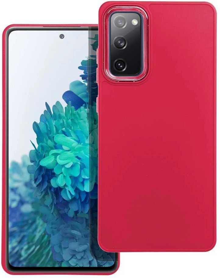 Oem FRAME dėklas skirtas Samsung Galaxy S20 FE / S20 FE 5G magenta