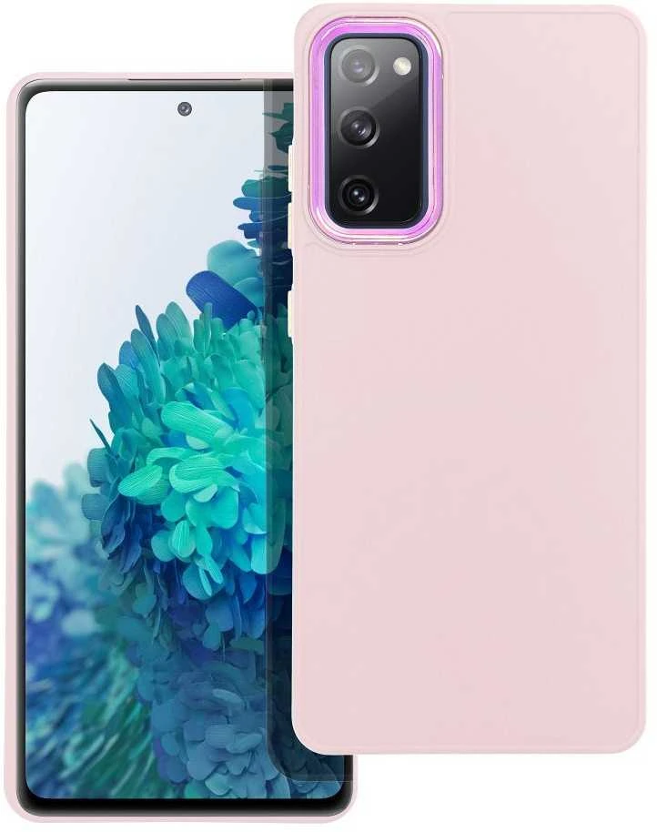 Oem FRAME Dėklas skirtas Samsung Galaxy S20 FE / S20 FE 5G powder rožinės spalvos