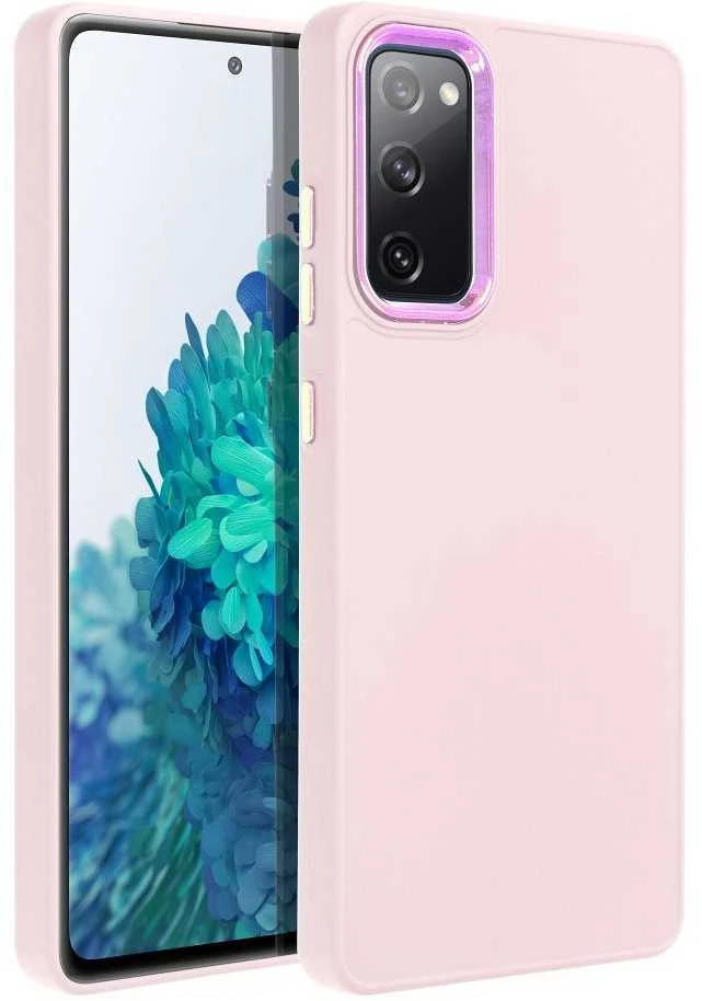 Oem FRAME Dėklas skirtas Samsung Galaxy S20 FE / S20 FE 5G powder rožinės spalvos