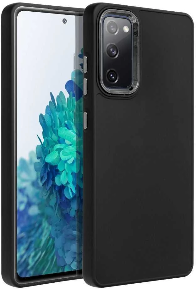 Oem FRAME dėklas skirtas Samsung Galaxy S20 FE / S20 FE 5G juodos spalvos