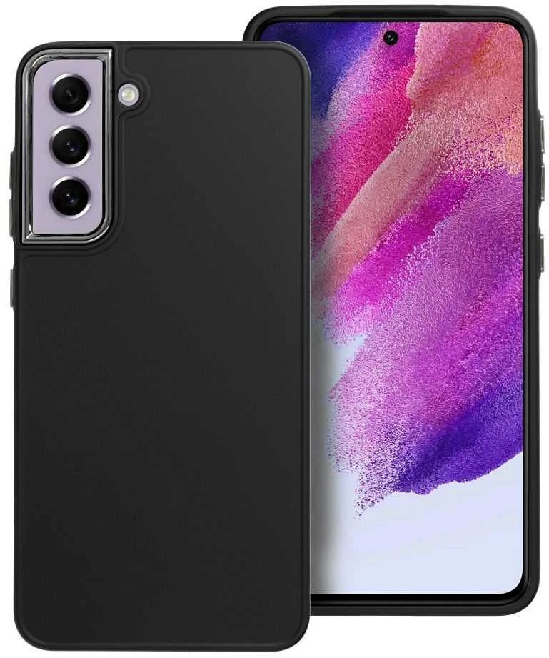 Oem FRAME dėklas skirtas Samsung Galaxy S21 FE juodos spalvos