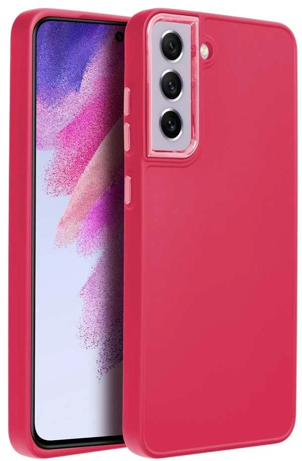 Oem FRAME dėklas skirtas Samsung Galaxy S21 FE magenta