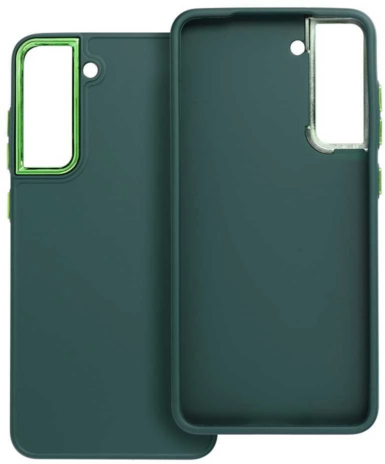 Oem Dėklas na Samsung S21 FE Frame žalia