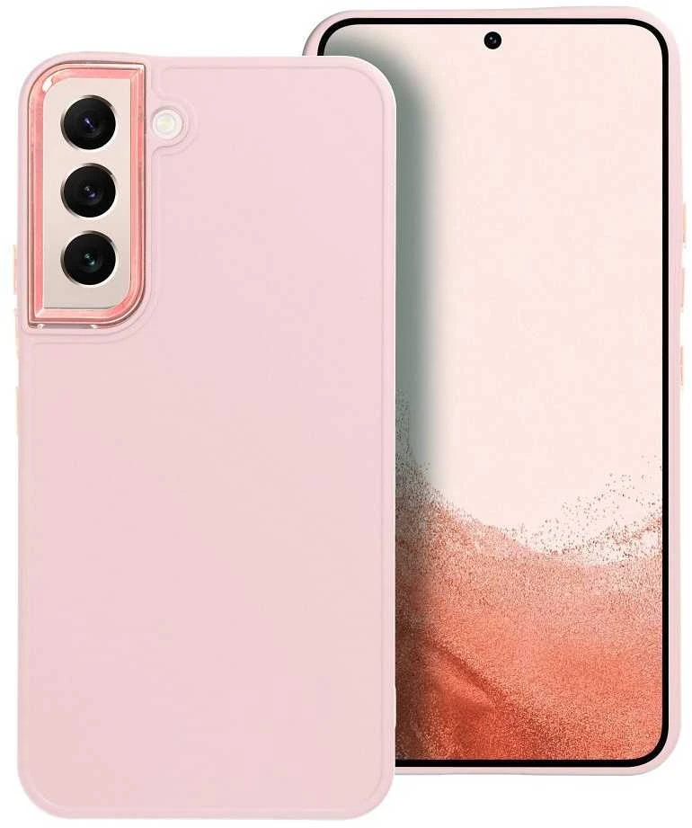 Oem FRAME dėklas skirtas Samsung Galaxy S22 powder rožinės spalvos
