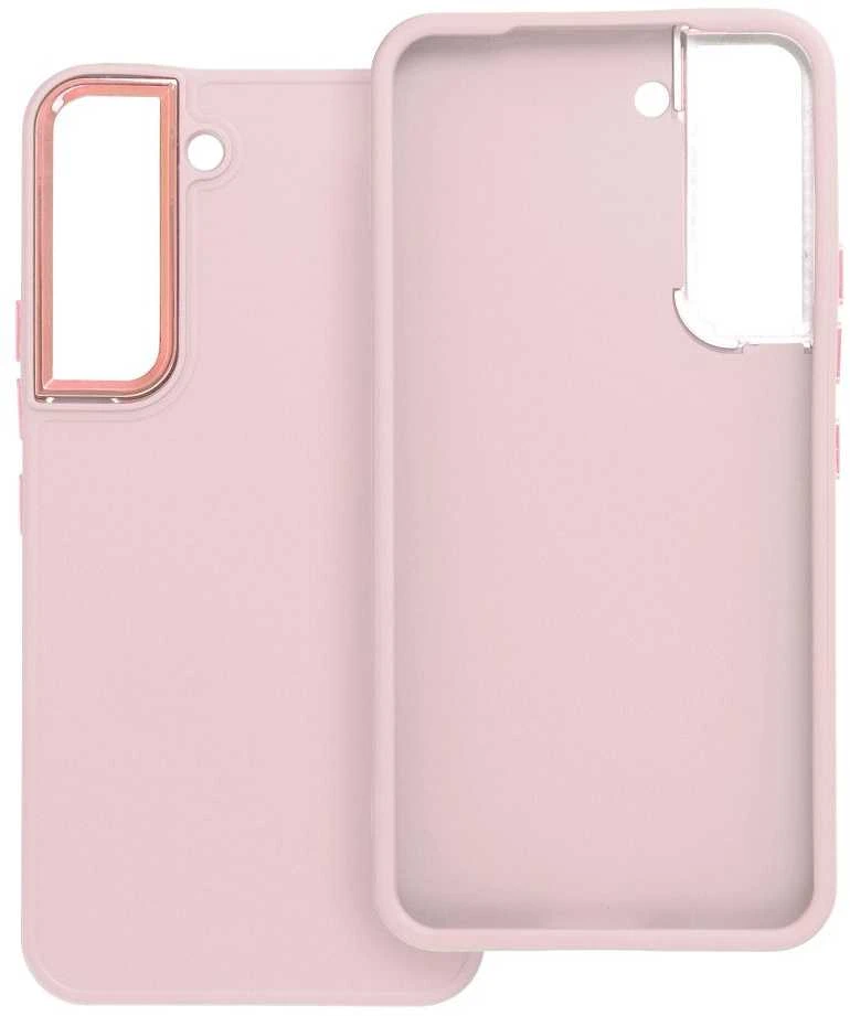 Oem FRAME dėklas skirtas Samsung Galaxy S22 powder rožinės spalvos