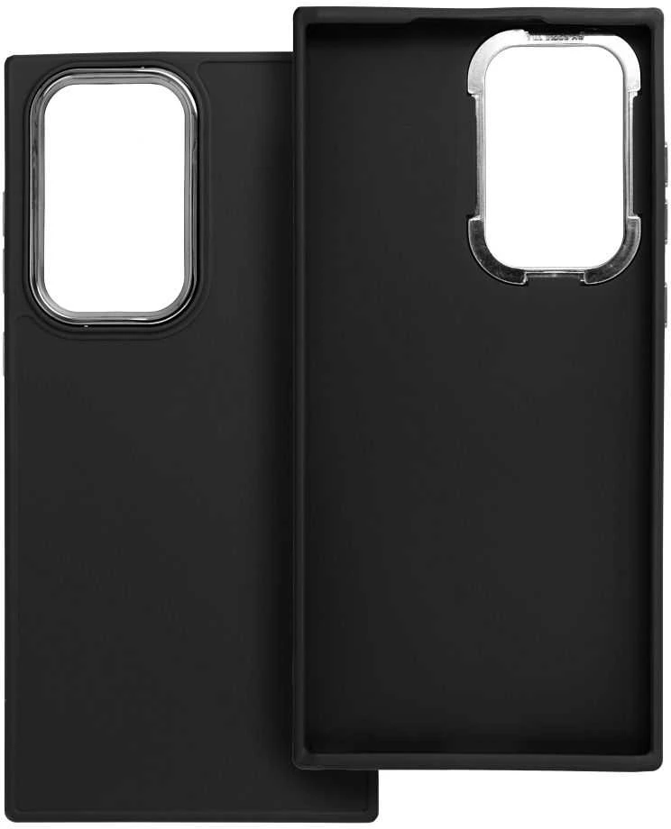 Oem FRAME Dėklas skirtas Samsung Galaxy S22 Ultra juodos spalvos