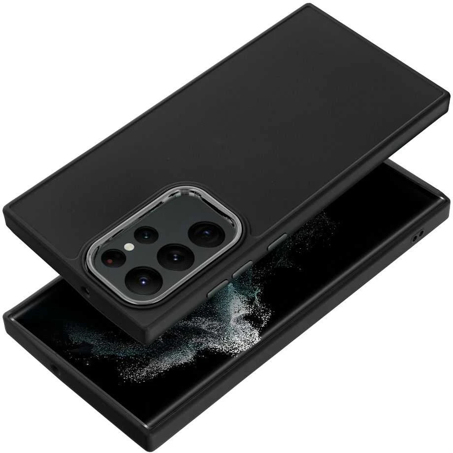 Oem FRAME Dėklas skirtas Samsung Galaxy S22 Ultra juodos spalvos