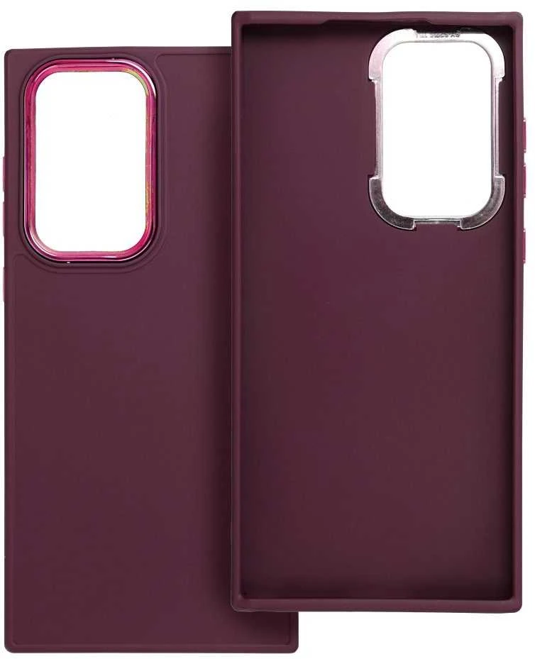 Oem FRAME Dėklas skirtas Samsung Galaxy S22 Ultra violetinės spalvosinės spalvos