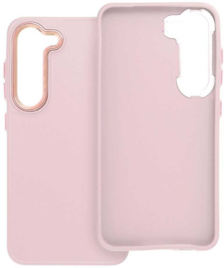 Oem FRAME dėklas skirtas Samsung Galaxy S23 powder rožinės spalvos
