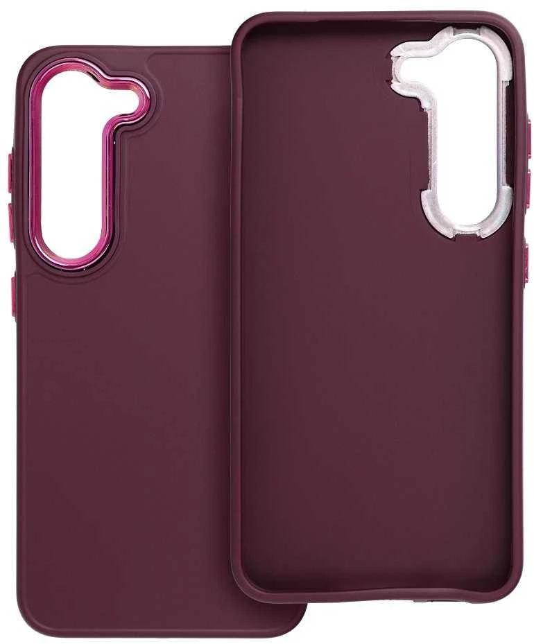 Oem FRAME dėklas skirtas Samsung Galaxy S23 violetinės spalvos
