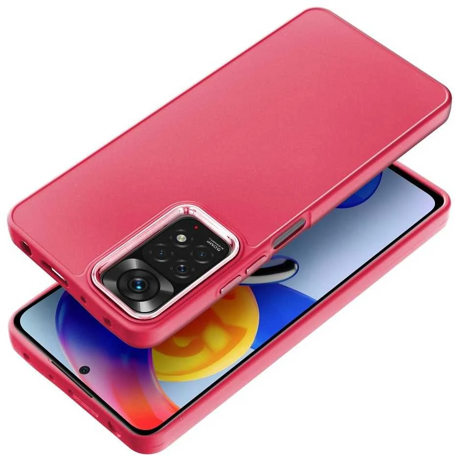 Forcell Oem FRAME dėklas skirtas XIAOMI Redmi Note 11 / 11S magenta