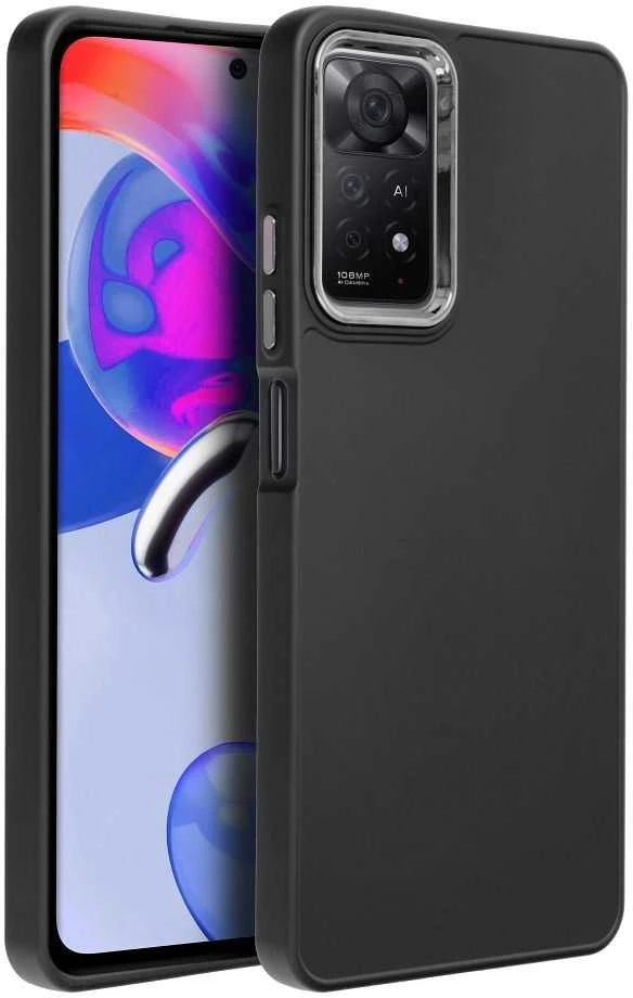 Oem FRAME Dėklas skirtas Xiaomi Redmi Note 11 Pro / 11 Pro 5G juodos spalvos