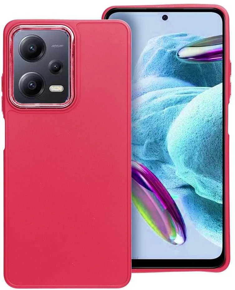 Forcell Oem FRAME Dėklas skirtas Xiaomi Redmi Note 12 Pro 5G magenta