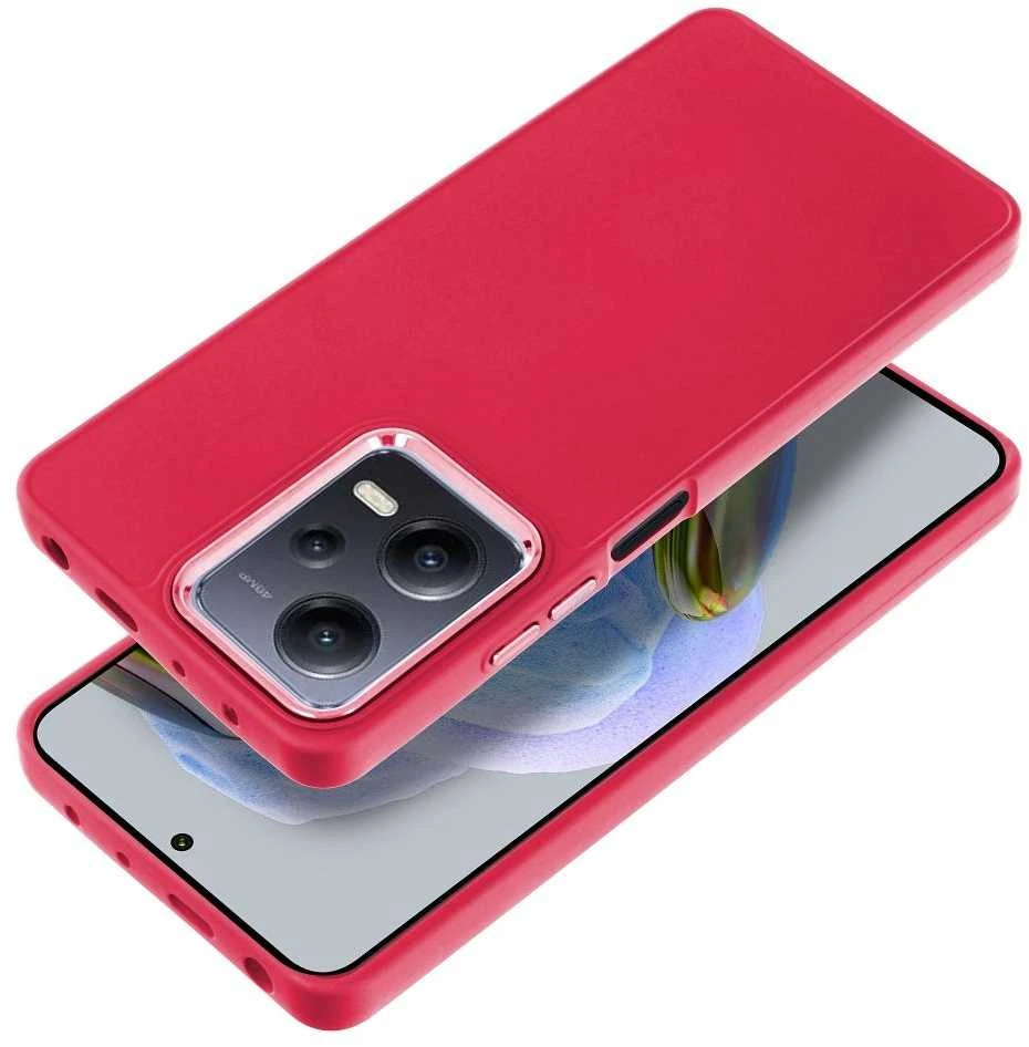 Forcell Oem FRAME Dėklas skirtas Xiaomi Redmi Note 12 Pro 5G magenta