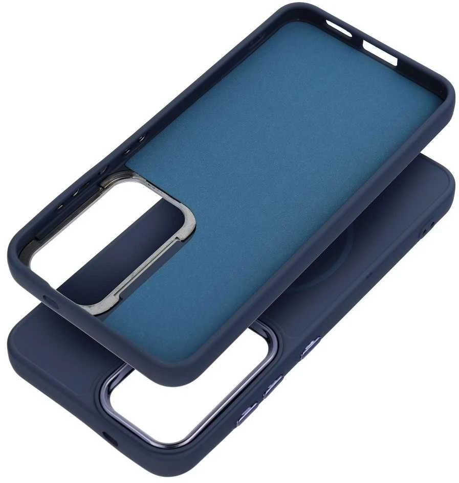 Oem FRAME MAG COVER dėklas suderinamas su MagSafe skirtas Samsung Galaxy A56 mėlynos spalvos