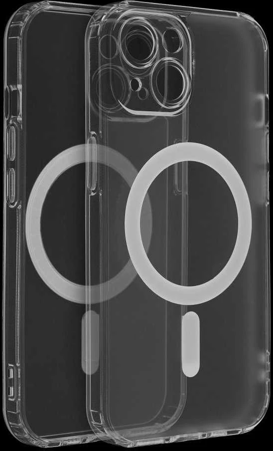 Oem Originalus „iPhone 12 PRO MAX“ dėklas, suderinamas su „MagSafe“ (fotoaparato apsauga), permatomas, sušalęs.