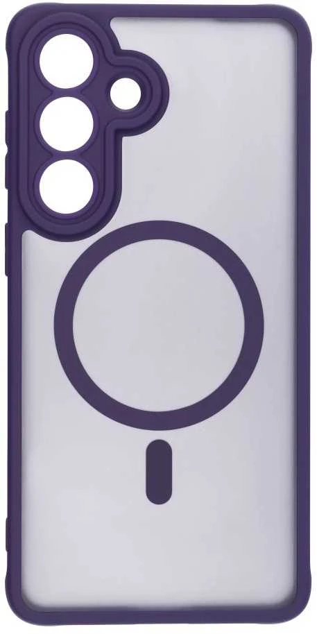 Oem Dėklas na Samsung S26 PLUS Full Matte Mag Cover zgodne su MagSafe violetinė