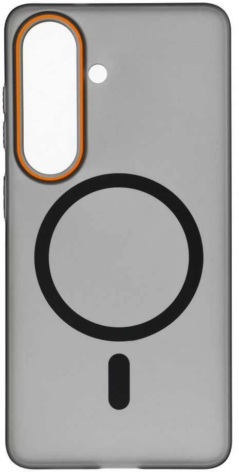 Oem Oranžinis Dėklas na Samsung S26 Go Oranžinis zgodne su MagSafe juoda