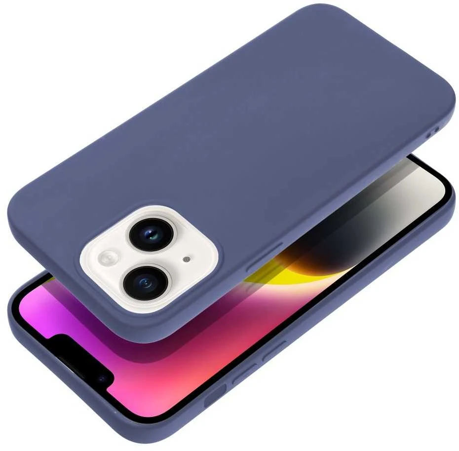 Matinis dėklas, skirtas IPHONE 14 Pro Max mėlynas