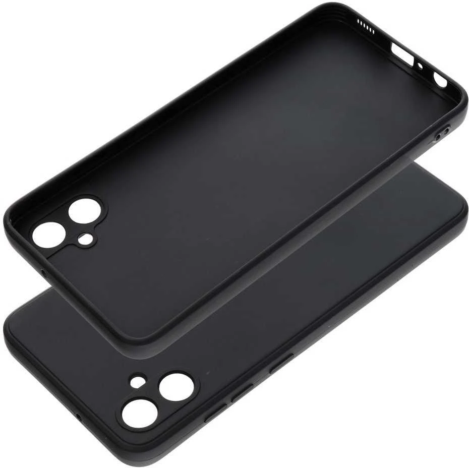 Oem Matinis dėklas skirtas Samsung Galaxy A05 juodos spalvos