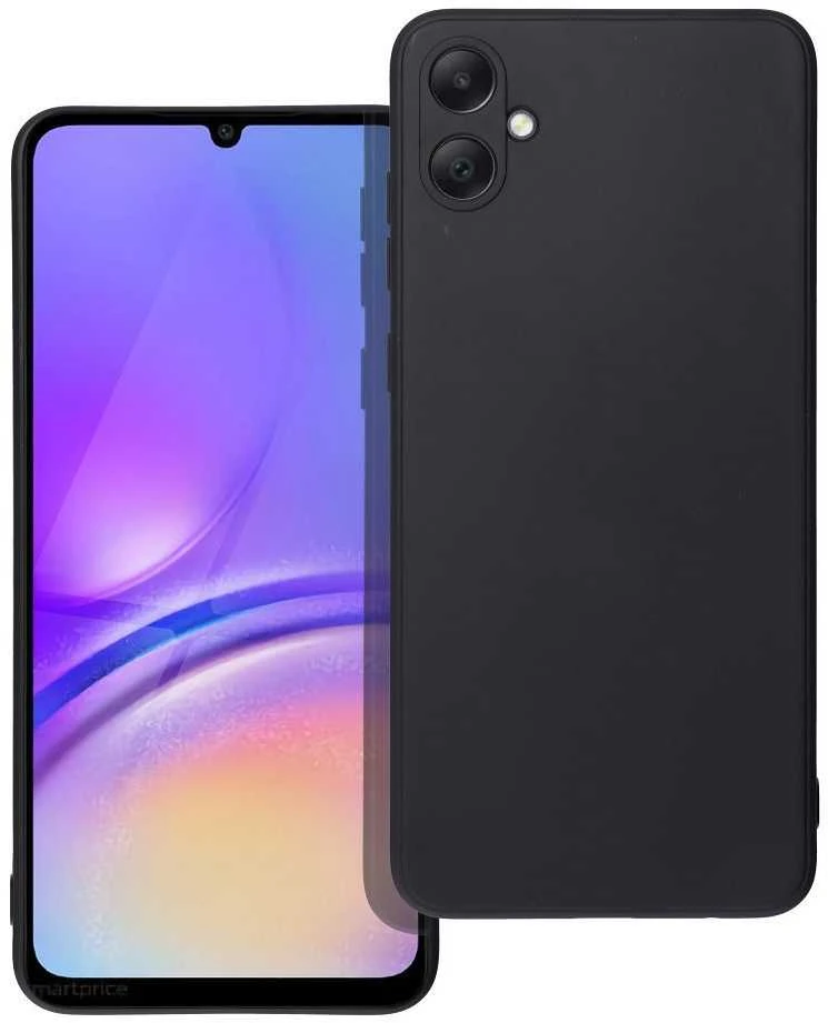 Oem Matinis dėklas skirtas Samsung Galaxy A05 juodos spalvos