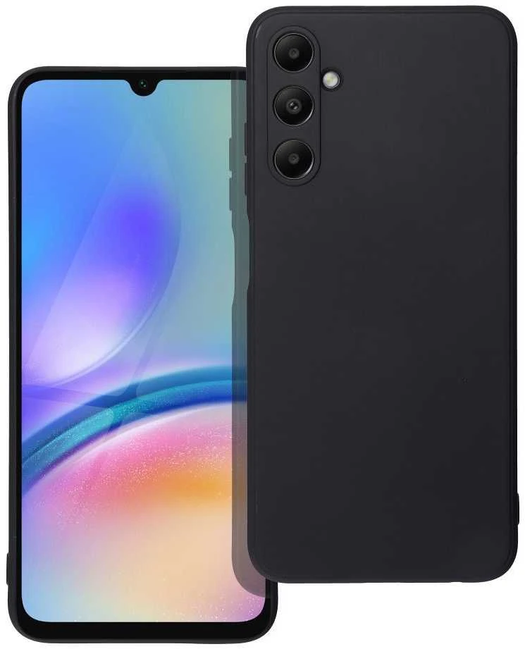 Oem Matinis dėklas skirtas Samsung Galaxy A05S juodos spalvos