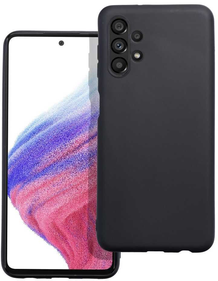 Oem Matinis dėklas skirtas Samsung Galaxy A13 5G / A04S juodos spalvos