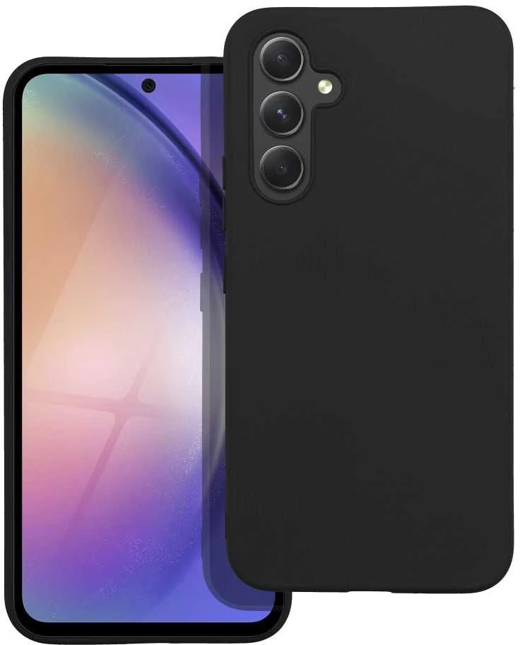 Oem Matinis dėklas skirtas Samsung Galaxy A54 5G juodos spalvos