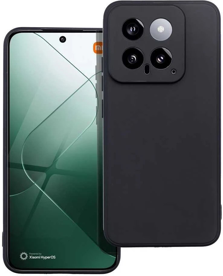 Oem Matinis dėklas skirtas Xiaomi 14 juodos spalvos