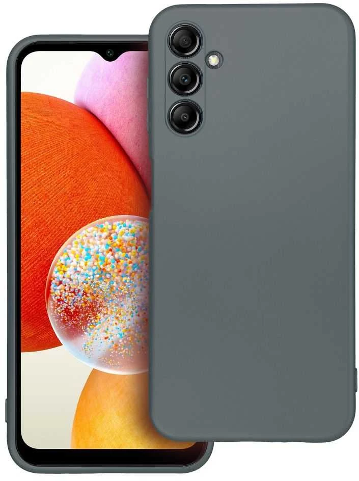 Oem METALLIC Dėklas skirtas Samsung Galaxy A14 5G / A14 4G pilkos spalvos