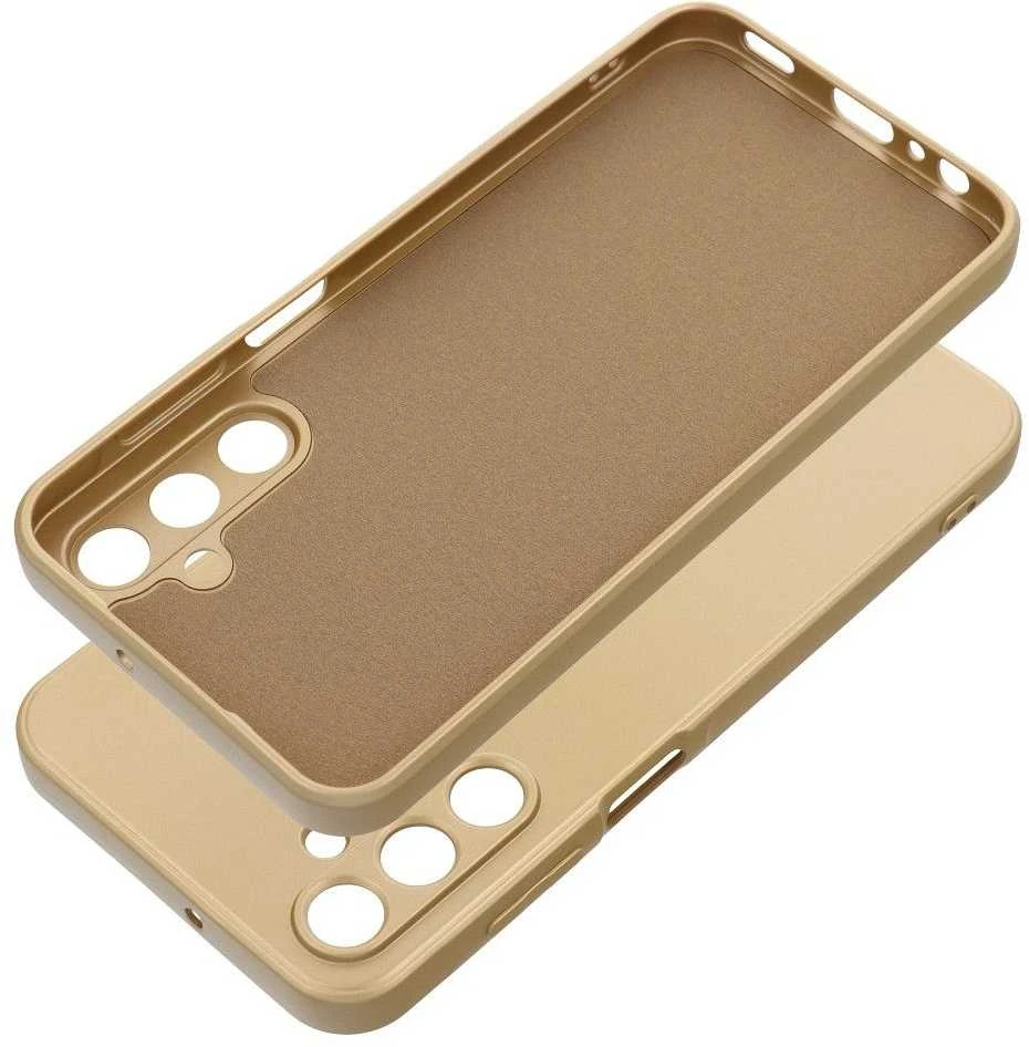 Oem METALLIC Dėklas skirtas Samsung Galaxy A15 5G / A15 4G aukso spalvos