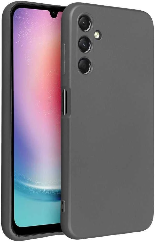Oem METALLIC Dėklas skirtas Samsung Galaxy A25 5G pilkos spalvos