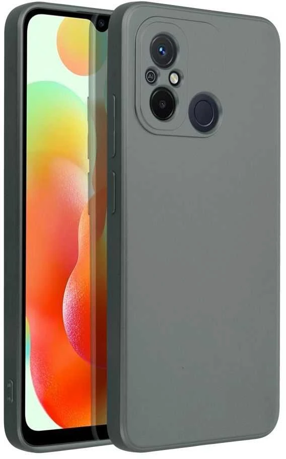 Oem METALLIC Dėklas skirtas Xiaomi Redmi 12C pilkos spalvos